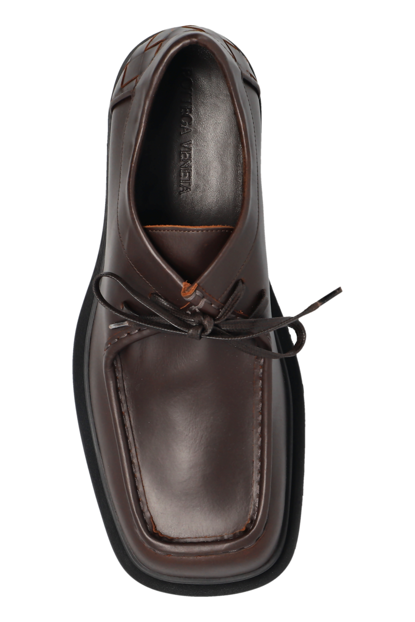 Brown Leather shoes `Ben` Bottega Veneta - Vitkac Canada